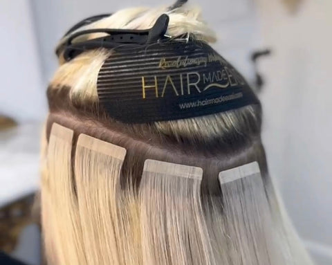 How To Prevent Damage During Tape Hair Extension Removal