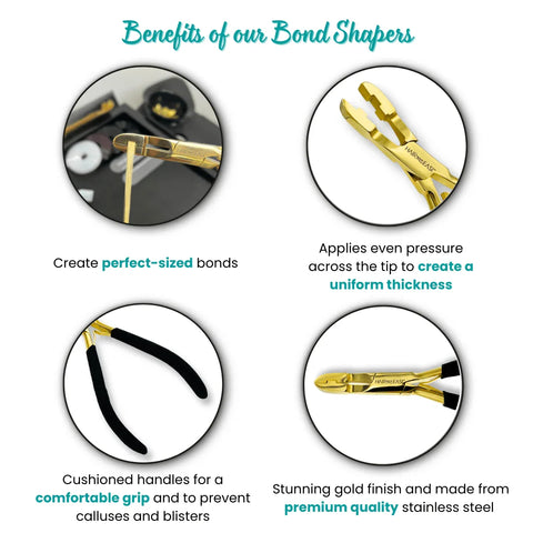 Bond Shaper for Hair Extensions - Hair Made Easi