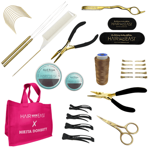 HME X Nikita Doherty Weft & Nano Hybrid Kit (PRE - ORDER ONLY) - Hair Made Easi