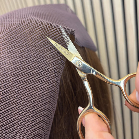Small Gold Scissors - Hair Made Easi