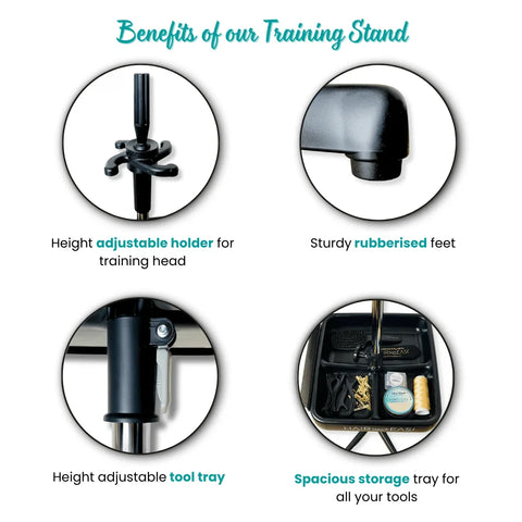 Training Stand With Tray - Hair Made Easi