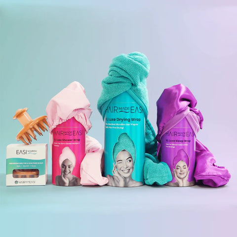 XL Wraps and Easi Nourish Set - Hair Made Easi