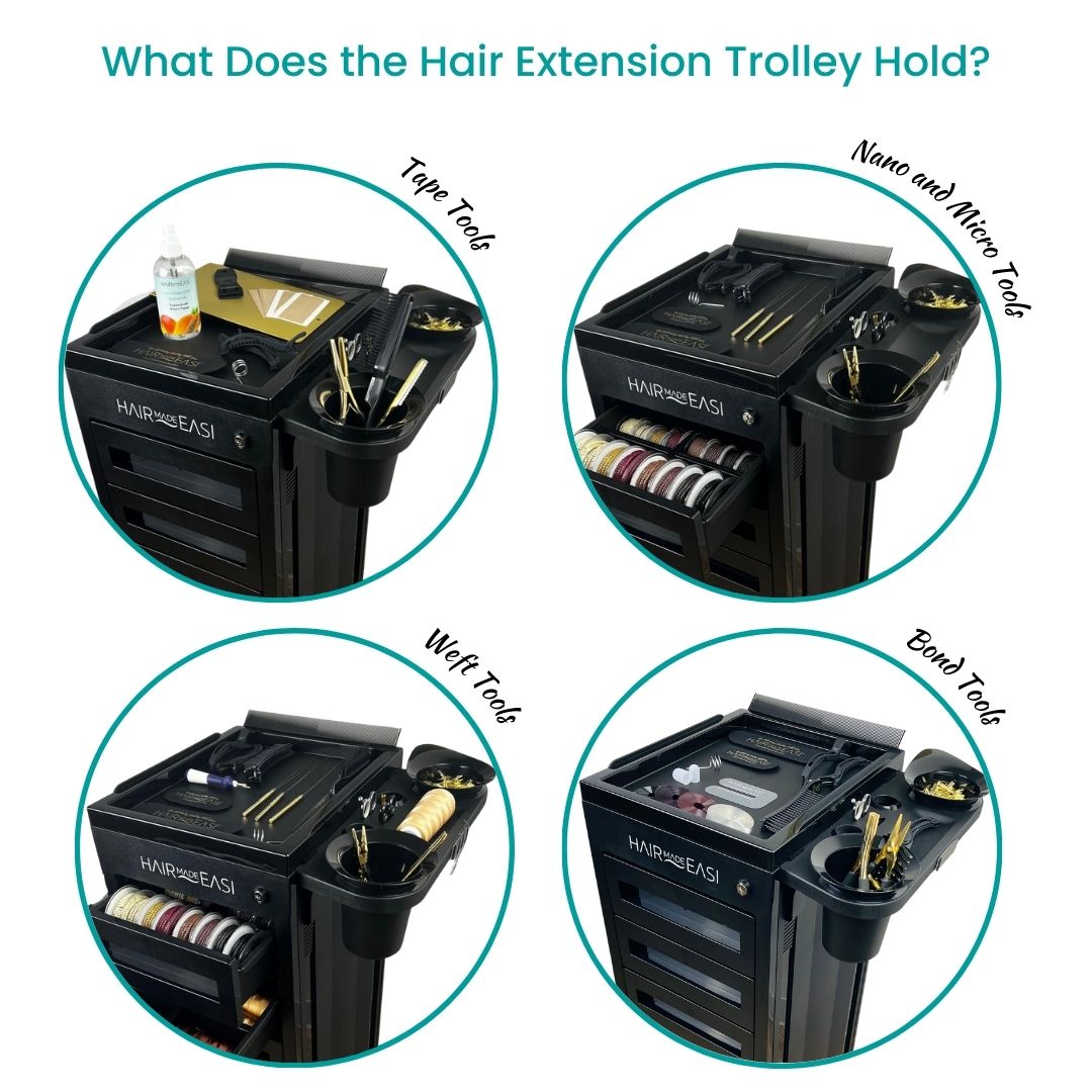 Easi Hair Extension Trolley - Hair Made Easi