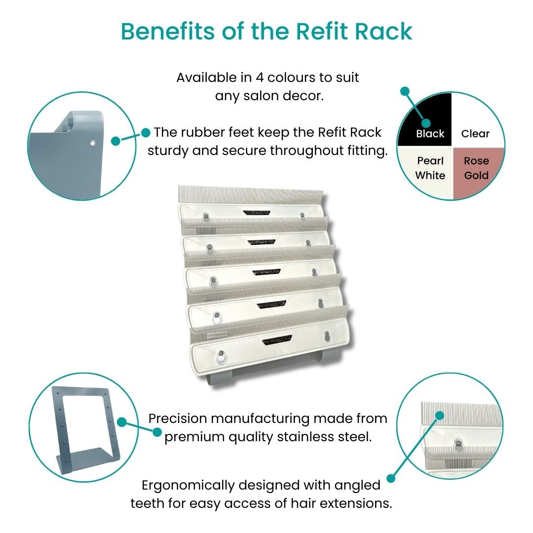 Hair Extension Refit Rack - Hair Made Easi