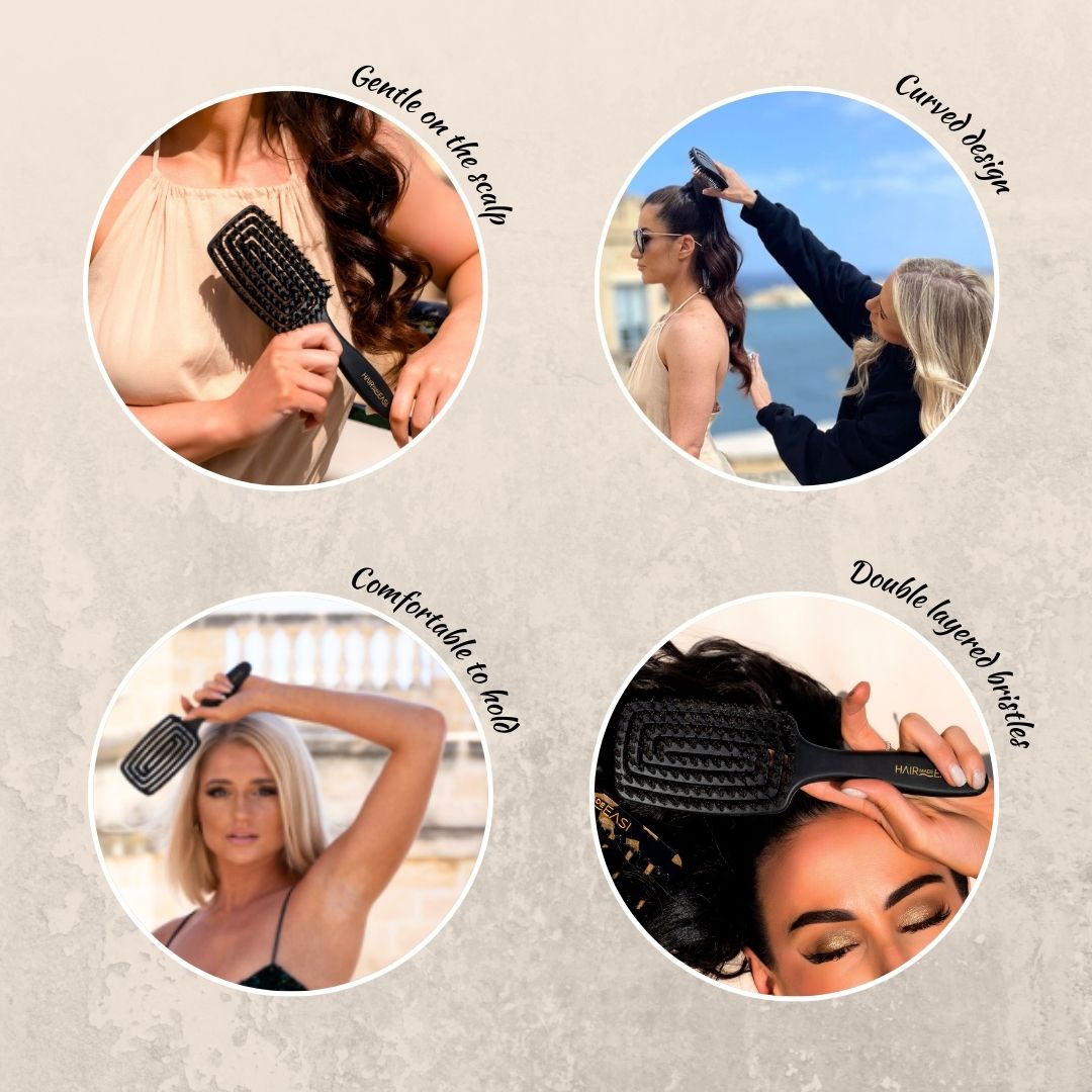 Professional Paddle Brush - Hair Made Easi