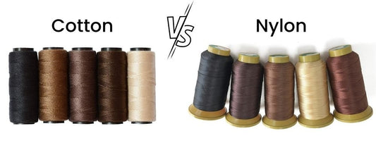 Hair Extension Weft Application: Cotton Thread vs Nylon Thread - Hair Made Easi