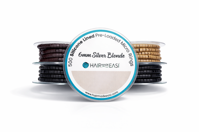 6mm Silicone-Lined Micro Rings (500)