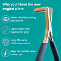 Angled Tape Pliers - Hair Made Easi