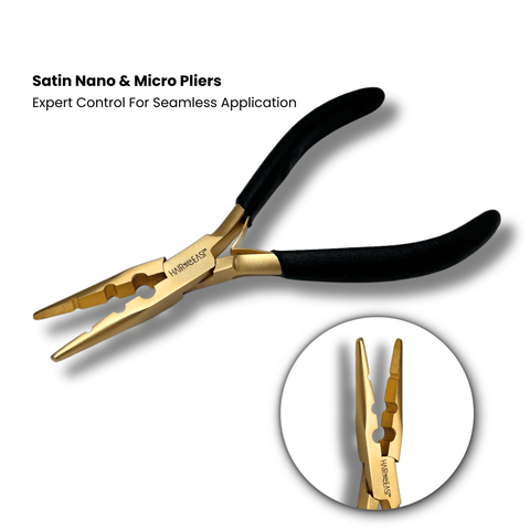 Nano and Micro Pliers for Hair Extensions - Hair Made Easi
