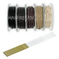 Non - Silicone Lined Pre - Loaded Micro Rings (1000) and Easiloop Duo - Hair Made Easi