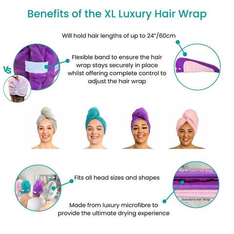 The XL Luxury Hair Wrap - Hair Made Easi