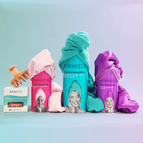 XL Wraps and Easi Nourish Set - Hair Made Easi
