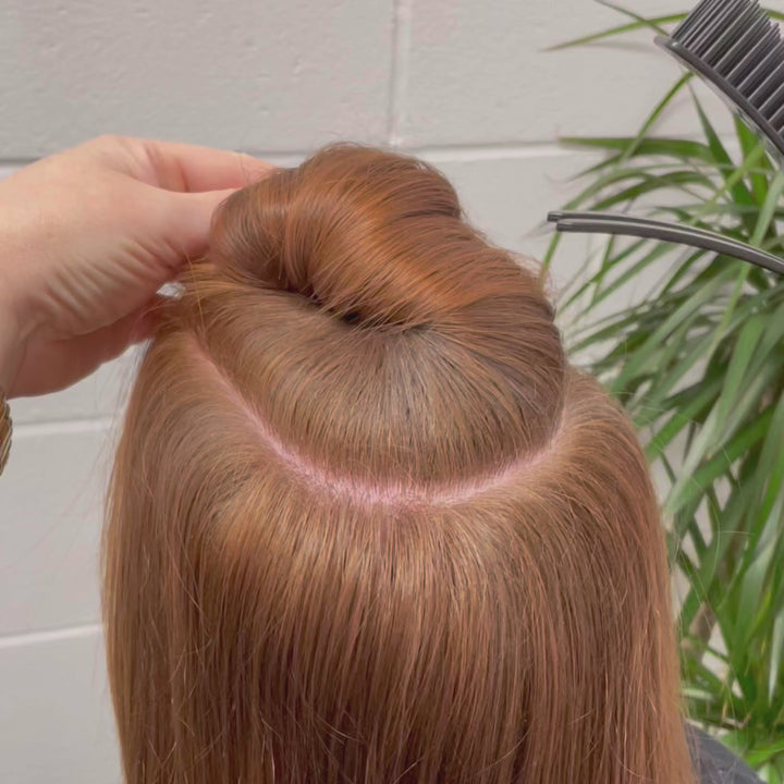 sectioning clips in use