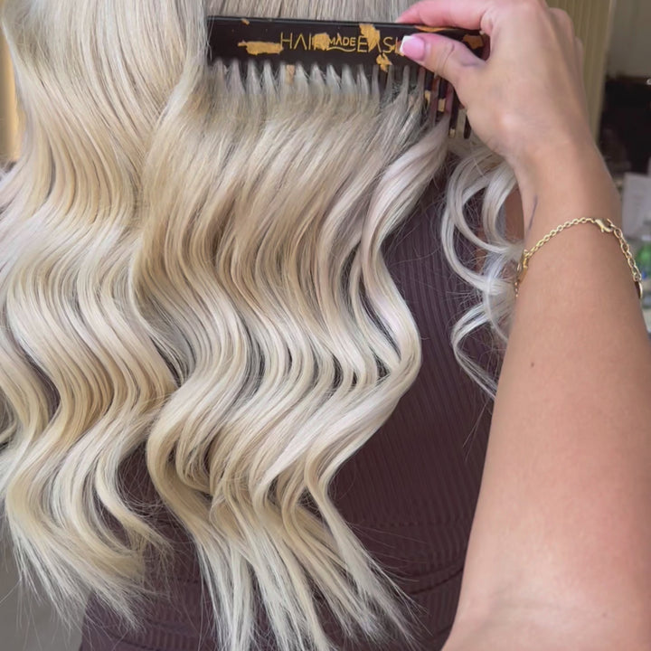 dressing out comb for long hair