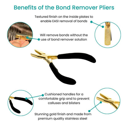 Bond Remover Pliers for Hair Extensions - Hair Made Easi