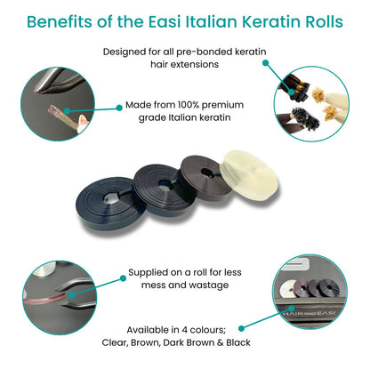 Easi Italian Keratin Rebonding Roll and Bond Shaper Duo - Hair Made Easi