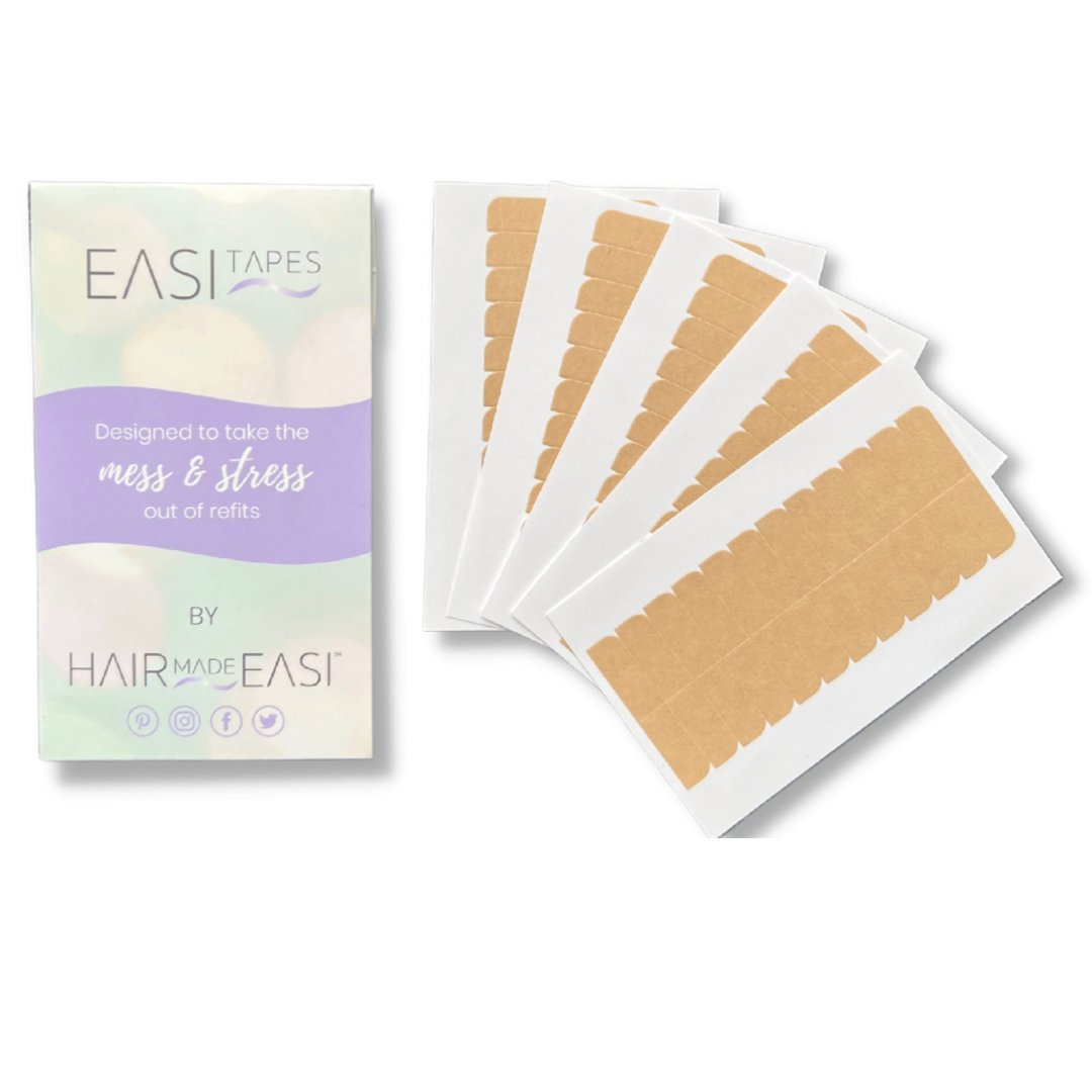 Easitape Hair Extension Tape Tabs (60 per pack) - Hair Made Easi