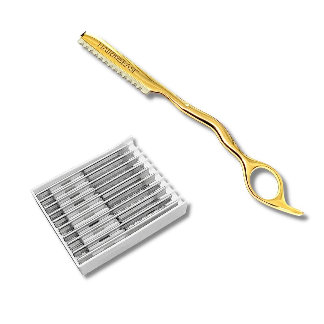 Hairdressing Razor and Replacement Blades Duo - Hair Made Easi