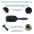 Professional Paddle Brush - Hair Made Easi