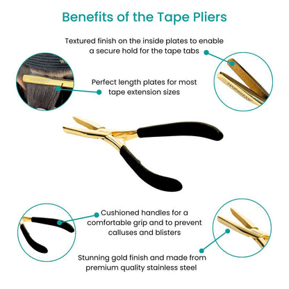Tape Pliers for Hair Extensions - Hair Made Easi