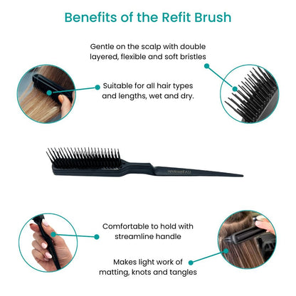 The Refit Brush - Hair Made Easi